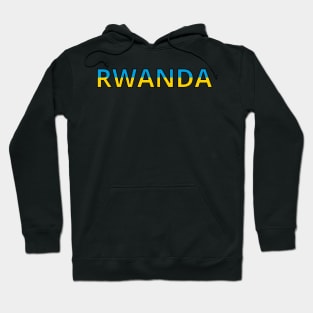 Drapeau Rwanda Hoodie